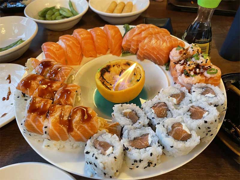 Musashi Sushi Lounge Interior